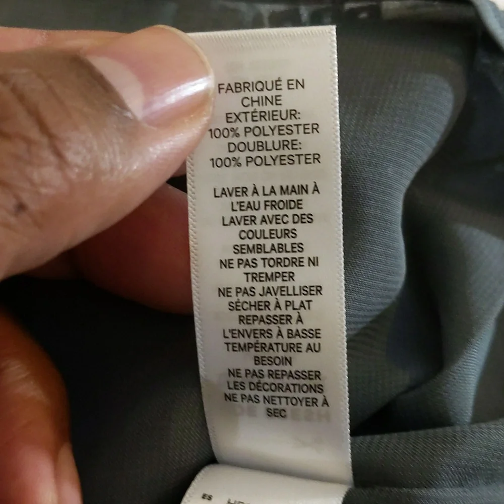 Joe Fresh| NWT Silver Spaghetti Strap Square Sequined Dress - Picture 11 of 13